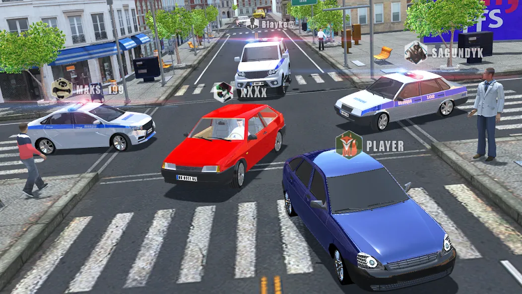 Russian Cars Simulator  [МОД Menu] Screenshot 1