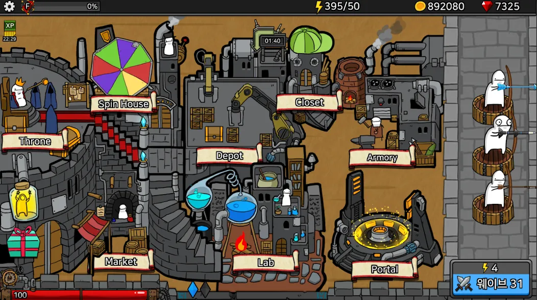 Arrow War  [МОД Бесконечные монеты] Screenshot 2