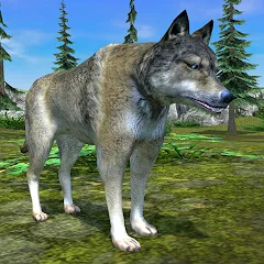 Взломанная Wolf Simulator - Animal Games  [МОД Mega Pack] - стабильная версия apk на Андроид