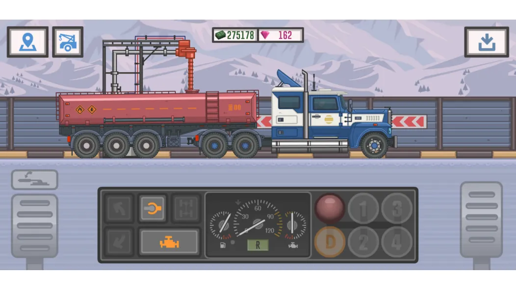 Trucker and Trucks  [МОД Бесконечные монеты] Screenshot 3