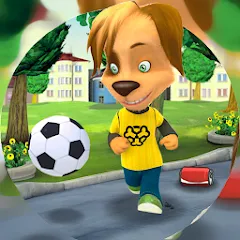 Взломанная Pooches: Street Soccer  [МОД Unlocked] - последняя версия apk на Андроид