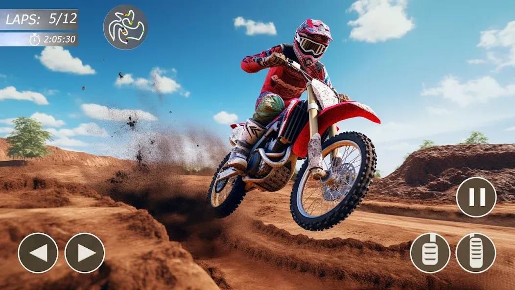 MX Bikes: Motocross Dirt bikes  [МОД Unlocked] Screenshot 2