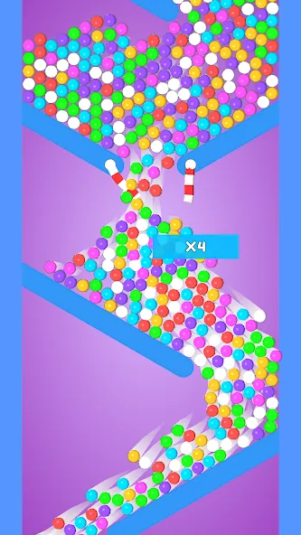 Balls and Ropes: Cut 'n Bounce (Боллс энд Роупс)  [МОД Много денег] Screenshot 2