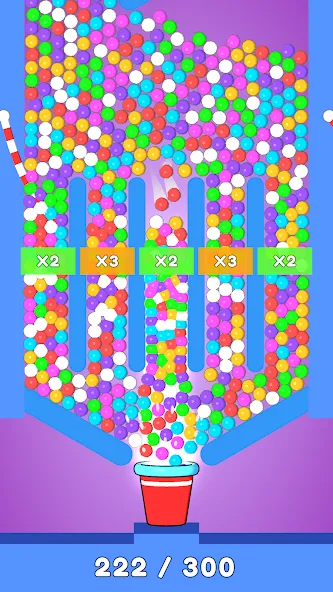 Balls and Ropes: Cut 'n Bounce (Боллс энд Роупс)  [МОД Много денег] Screenshot 4