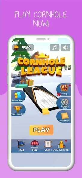 Cornhole 3D: Nations League (Корнхол 3Д)  [МОД Menu] Screenshot 1