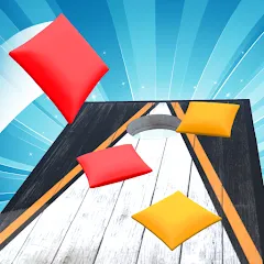 Скачать взломанную Cornhole 3D: Nations League (Корнхол 3Д)  [МОД Menu] - последняя версия apk на Андроид