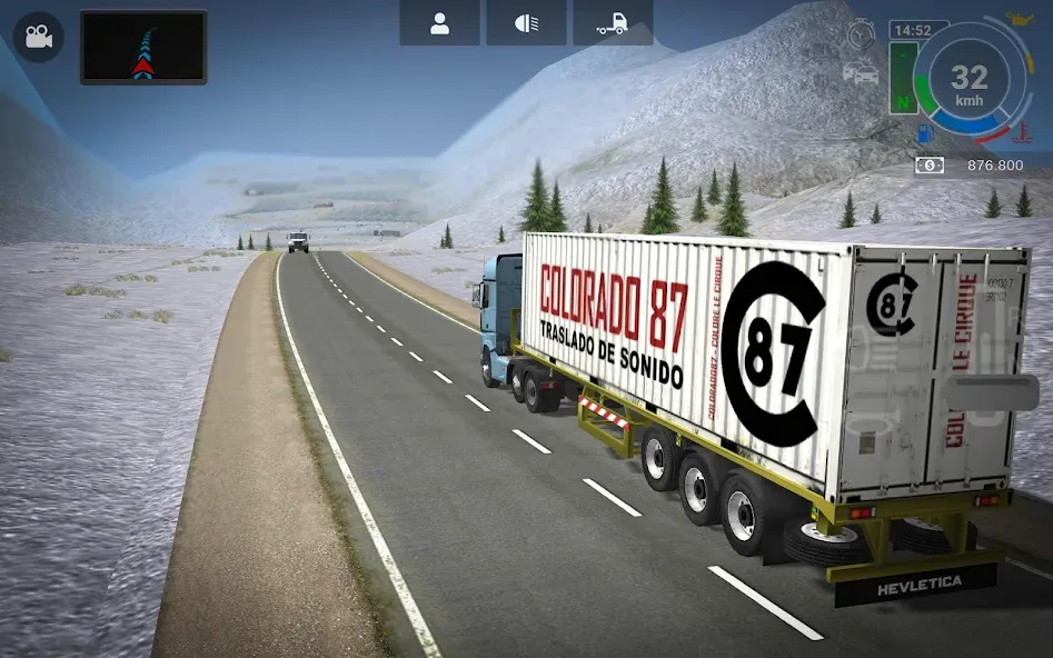 Grand Truck Simulator 2 (Гранд Трак Симулятор 2)  [МОД Все открыто] Screenshot 4