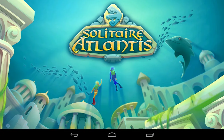 Solitaire Atlantis (олитэр Атлантис)  [МОД Unlimited Money] Screenshot 5