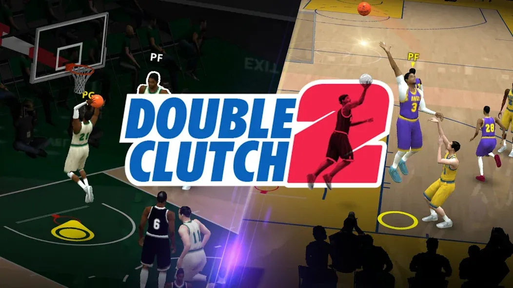 DoubleClutch 2 : Basketball (ДаблКлач 2)  [МОД Menu] Screenshot 1