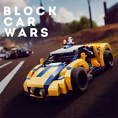 Взлом Block Car Wars Brick Car Crash (Блок Автомобильные Войны Кирпич Автомобильная Авария)  [МОД Mega Pack] - полная версия apk на Андроид