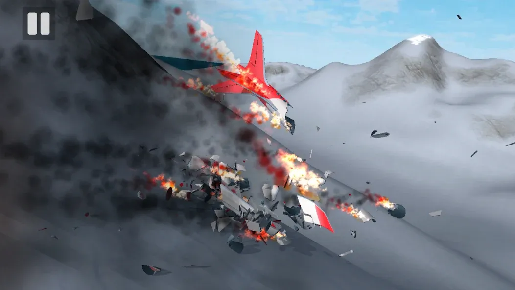 Plane Crash: Flight Simulator (Плейн Краш)  [МОД Много денег] Screenshot 3