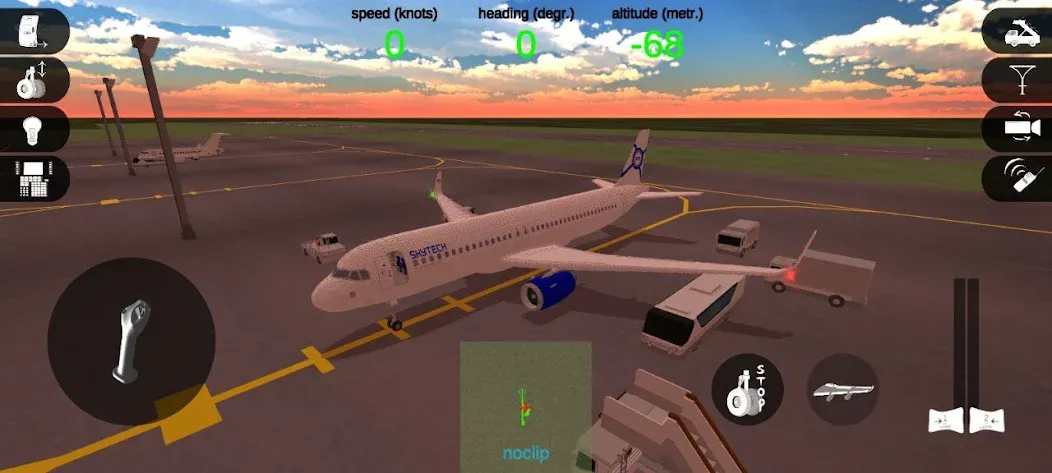 Aircraft Sandbox (Авиационный песочница)  [МОД Бесконечные монеты] Screenshot 1
