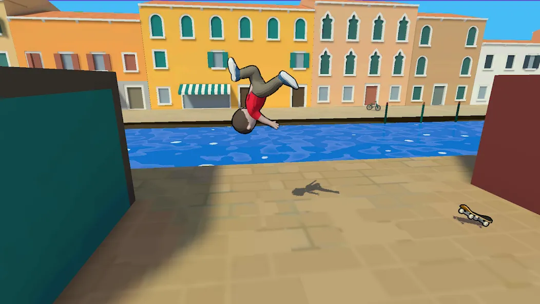 Skate King: Skateboard Stunts (Скейт Кинг)  [МОД Бесконечные деньги] Screenshot 1