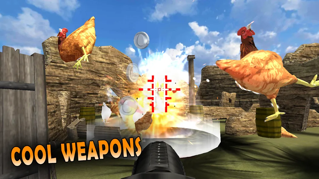 Cluck Shot: Chicken War FPS (Клак Шот)  [МОД Unlimited Money] Screenshot 4