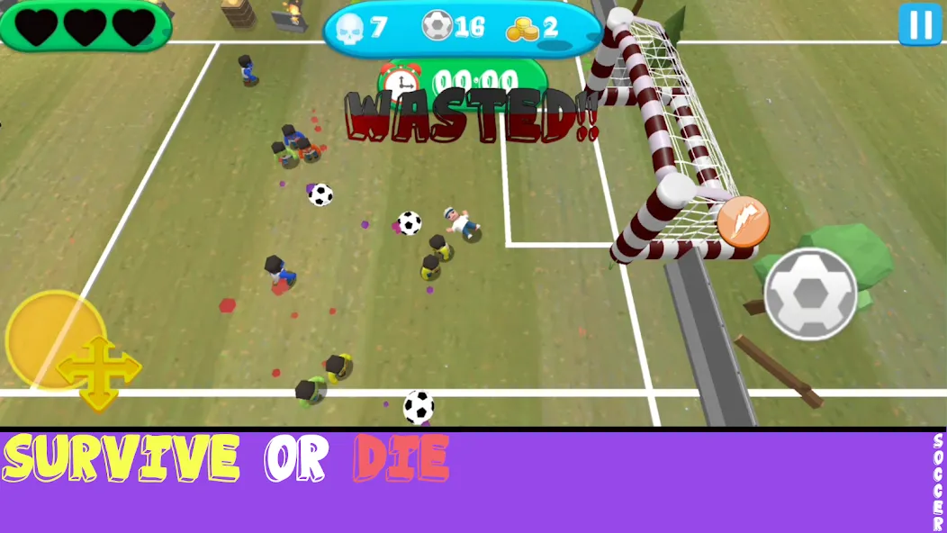 Soccer Apocalypse Survival (Соккер Апокалипсис Сурвивал)  [МОД Mega Pack] Screenshot 2