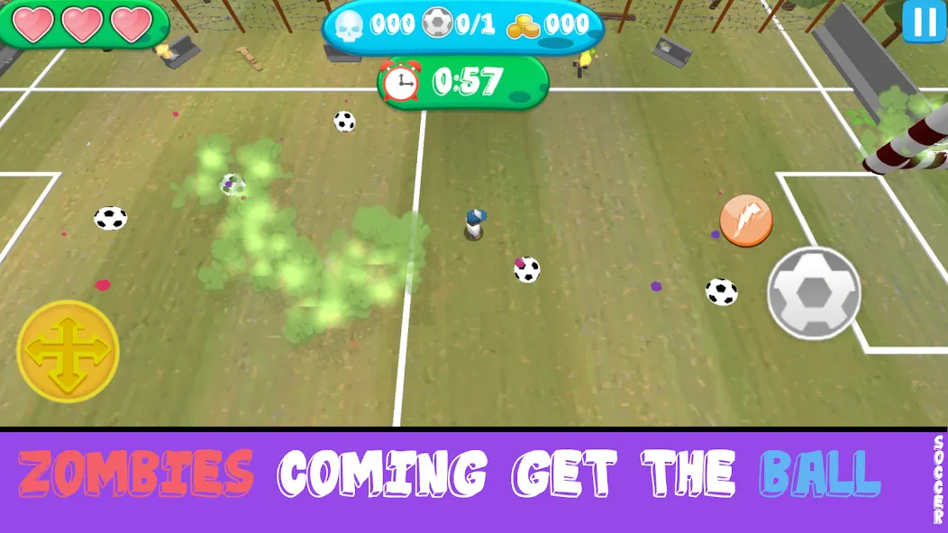 Soccer Apocalypse Survival (Соккер Апокалипсис Сурвивал)  [МОД Mega Pack] Screenshot 3