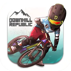 Скачать взлом Downhill Republic (Даунхилл Республик)  [МОД Все открыто] - последняя версия apk на Андроид