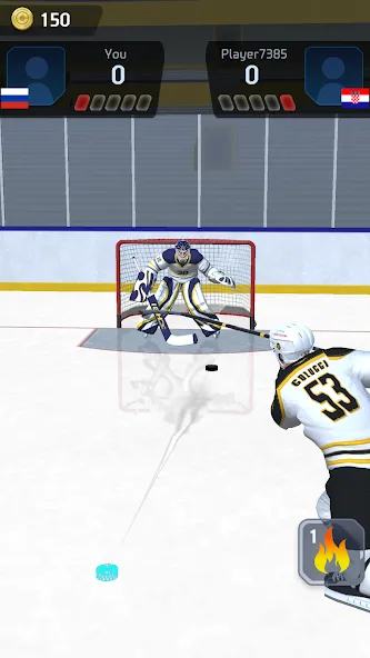 Hockey Game Stars 3D (Хоккей Гейм Старс 3D)  [МОД Все открыто] Screenshot 2