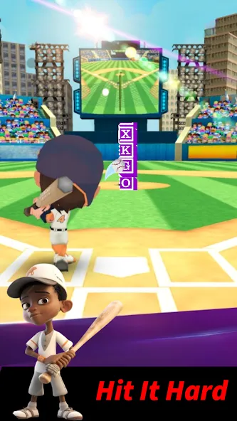 Baseball Letter Strike Homerun  [МОД Много монет] Screenshot 2