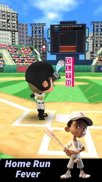 Baseball Letter Strike Homerun  [МОД Много монет] Screenshot 3