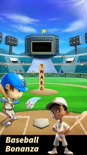 Baseball Letter Strike Homerun  [МОД Много монет] Screenshot 4