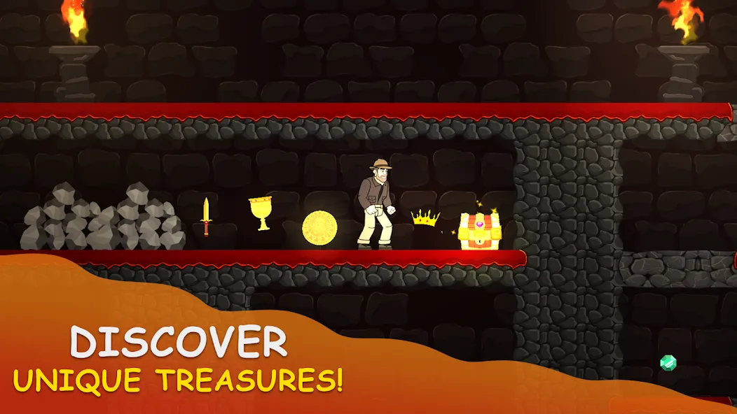 Volcano Escape (Вулканическое бегство)  [МОД Много денег] Screenshot 3