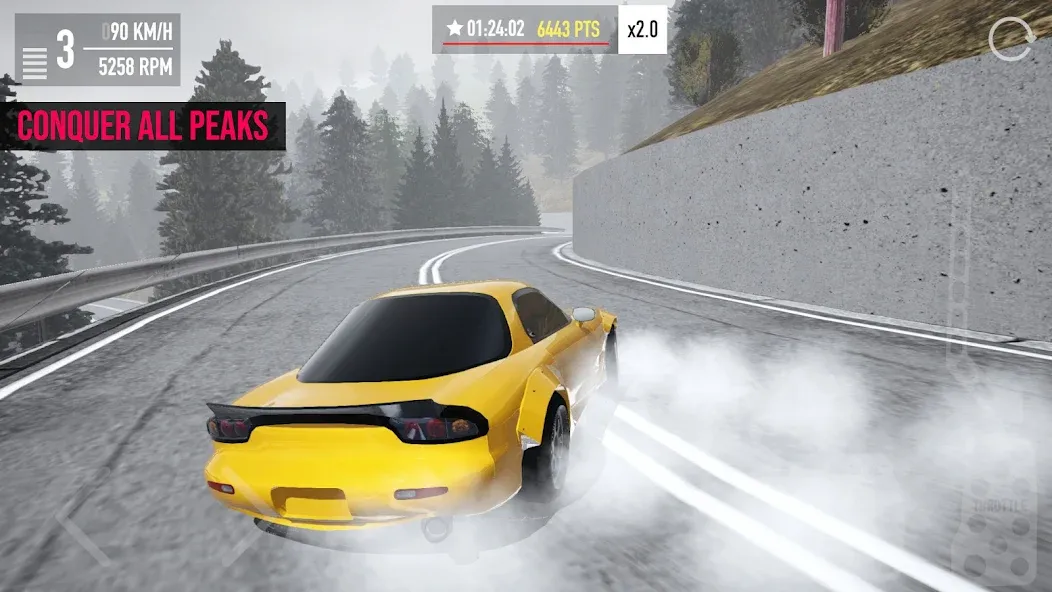 The Touge (Зе Тоуге)  [МОД Бесконечные монеты] Screenshot 2