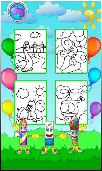 Coloring pages  [МОД Меню] Screenshot 2