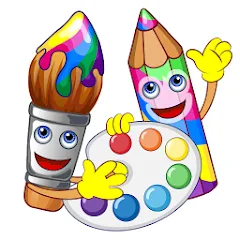 Взломанная Coloring pages  [МОД Меню] - стабильная версия apk на Андроид