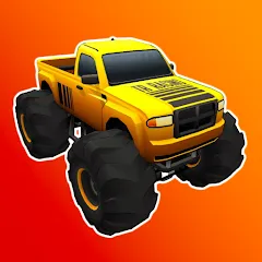 Скачать взломанную Monster Truck Rampage (Монстр Трак Рэмпейдж)  [МОД Много монет] - стабильная версия apk на Андроид