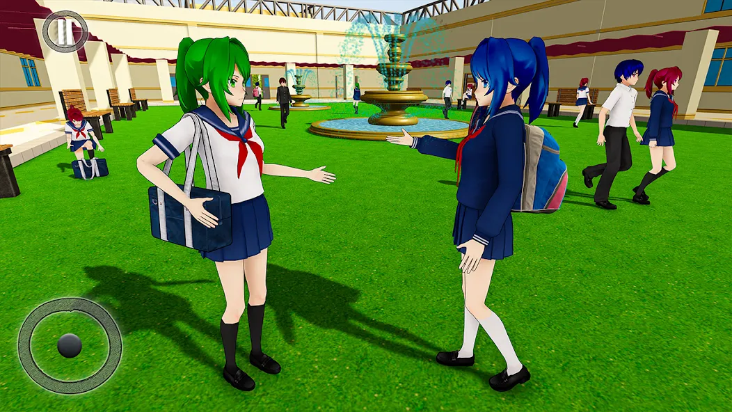 Anime Girl School Teacher 3D  [МОД Все открыто] Screenshot 4