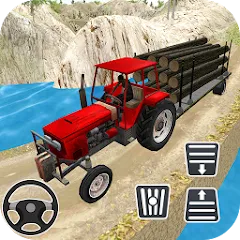 Взлом Rural Farming - Tractor games  [МОД Mega Pack] - последняя версия apk на Андроид