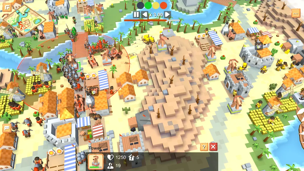 RTS Siege Up! - Medieval War  [МОД Бесконечные монеты] Screenshot 5