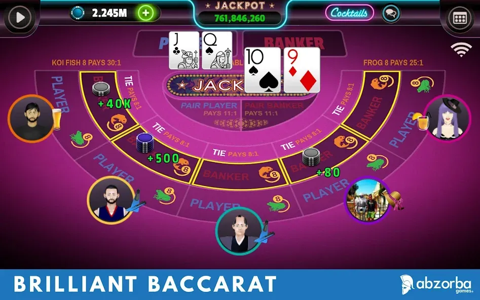 Baccarat (Баккара)  [МОД Все открыто] Screenshot 1