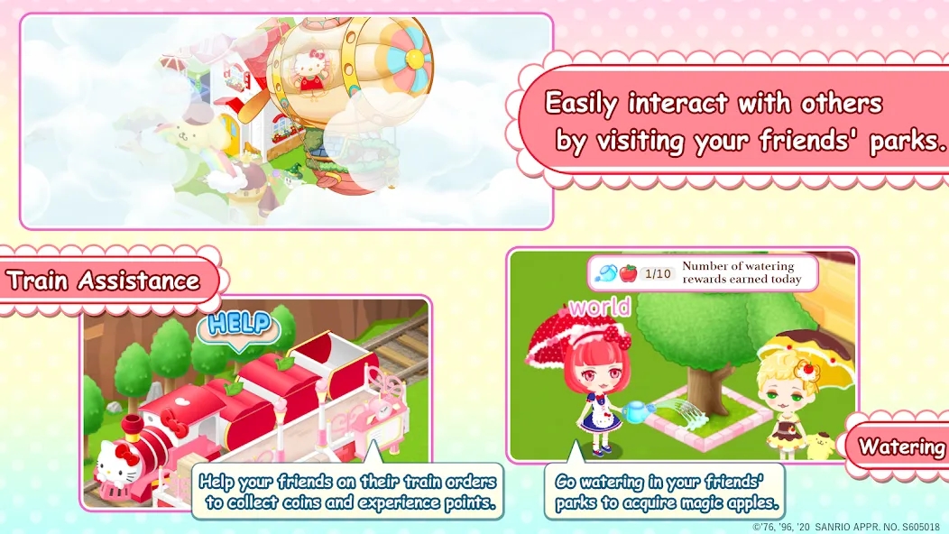 HelloKittyWorld2 Sanrio Kawaii (ХеллоуКиттиВорлд2 Санрио Каваии)  [МОД Меню] Screenshot 5