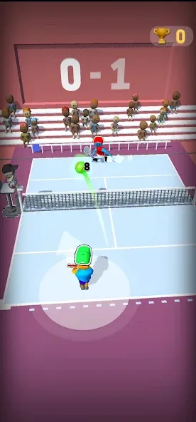 Deuce Hit! (Tennis)  [МОД Бесконечные деньги] Screenshot 1