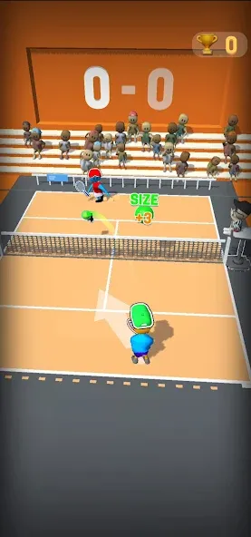 Deuce Hit! (Tennis)  [МОД Бесконечные деньги] Screenshot 4