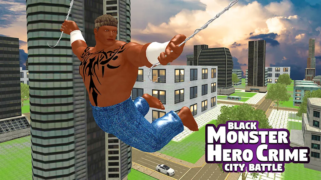 Black Monster Hero City Battle  [МОД Много денег] Screenshot 4