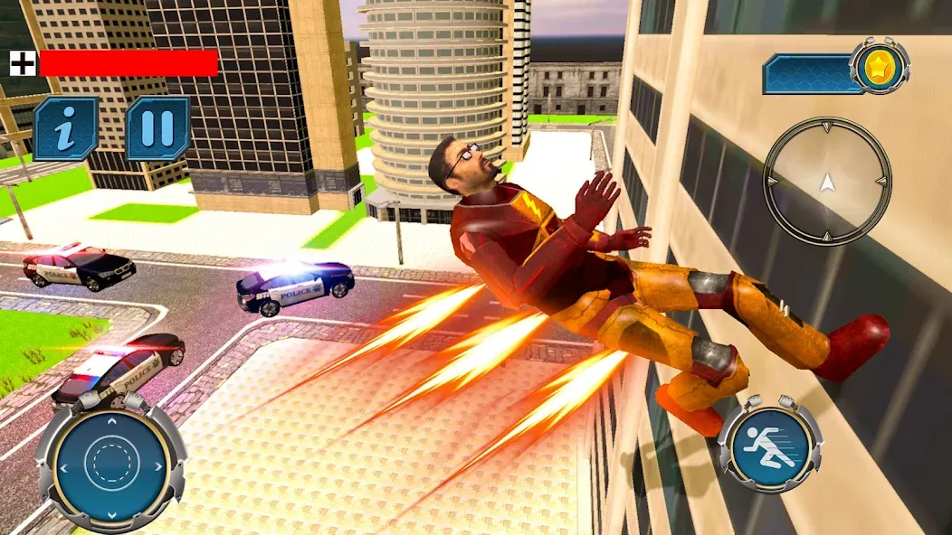 Light Superhero Speed Hero  [МОД Бесконечные деньги] Screenshot 1