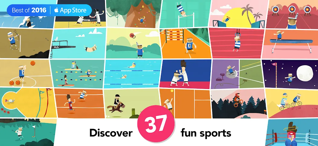 Fiete Sports - 37 Sport Games (Фите Спортс)  [МОД Меню] Screenshot 1