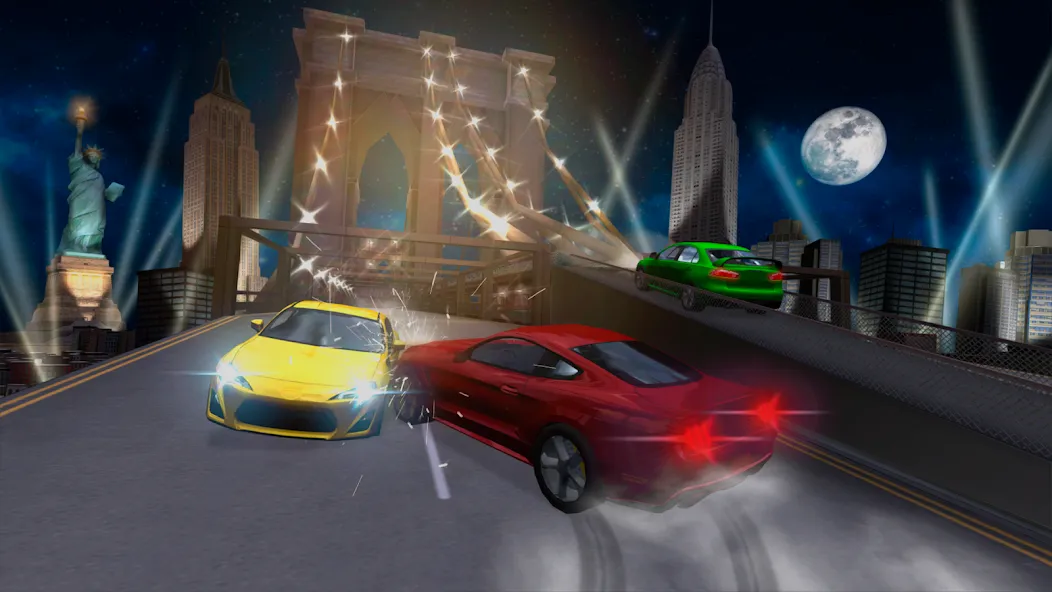 Car Driving Simulator: NY (Симулятор вождения автомобиля)  [МОД Много монет] Screenshot 3