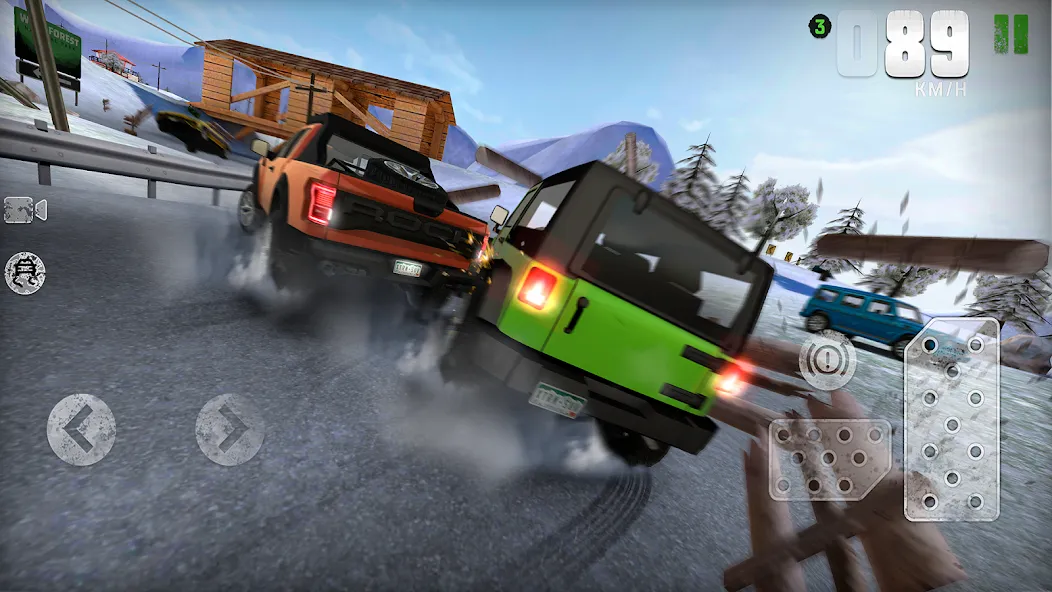 Extreme SUV Driving Simulator (Экстримный симулятор вождения внедорожников)  [МОД Меню] Screenshot 5