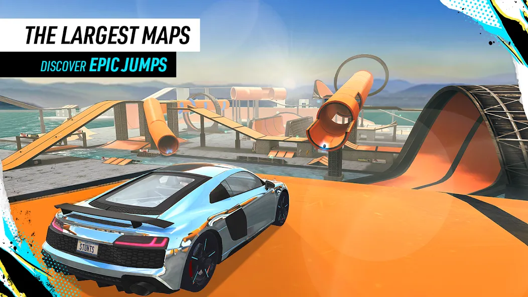 Car Stunt Races: Mega Ramps (Кар Стант Рейсы)  [МОД Unlimited Money] Screenshot 3