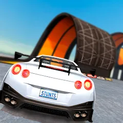 Скачать взломанную Car Stunt Races: Mega Ramps (Кар Стант Рейсы)  [МОД Unlimited Money] - последняя версия apk на Андроид