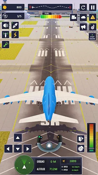 Airplane Game Flight Simulator  [МОД Unlimited Money] Screenshot 2