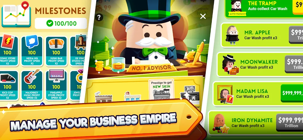 Cash, Inc. Fame & Fortune Game  [МОД Menu] Screenshot 4