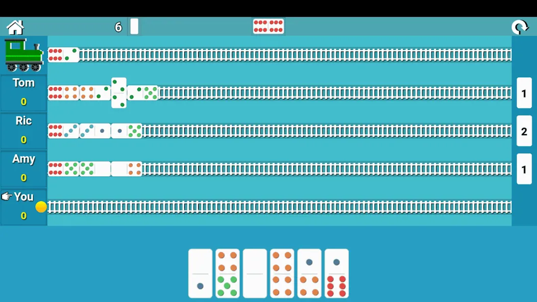 Train Dominoes (Трейн Доминос)  [МОД Меню] Screenshot 2