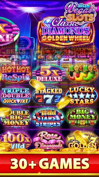 VEGAS Slots by Alisa – Free Fu (Вегас Слоты от Алисы)  [МОД Unlocked] Screenshot 3