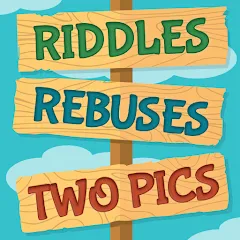 Взломанная Riddles, Rebuses and Two Pics  [МОД Бесконечные деньги] - последняя версия apk на Андроид