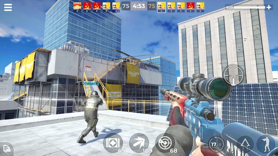 AWP Mode: Online Sniper Action (ЭЙВИПИ Режим)  [МОД Menu] Screenshot 1